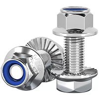 Nylon anti-loosening bolt